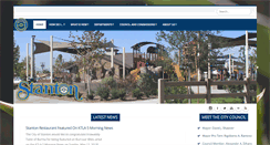 Desktop Screenshot of ci.stanton.ca.us