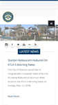 Mobile Screenshot of ci.stanton.ca.us